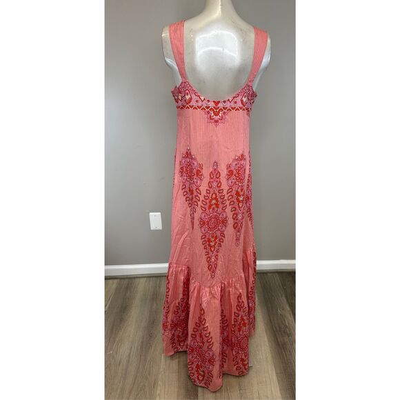 NWT ETRO Printed cotton and silk maxi dress Size IT40/US4 $1390 - Picture 8 of 13